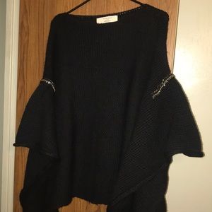 Zara women knitted oversize sweater